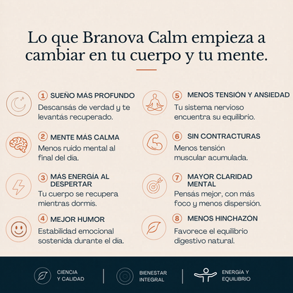 Branova Calm | Bienestar para tu Mente y tu Cuerpo